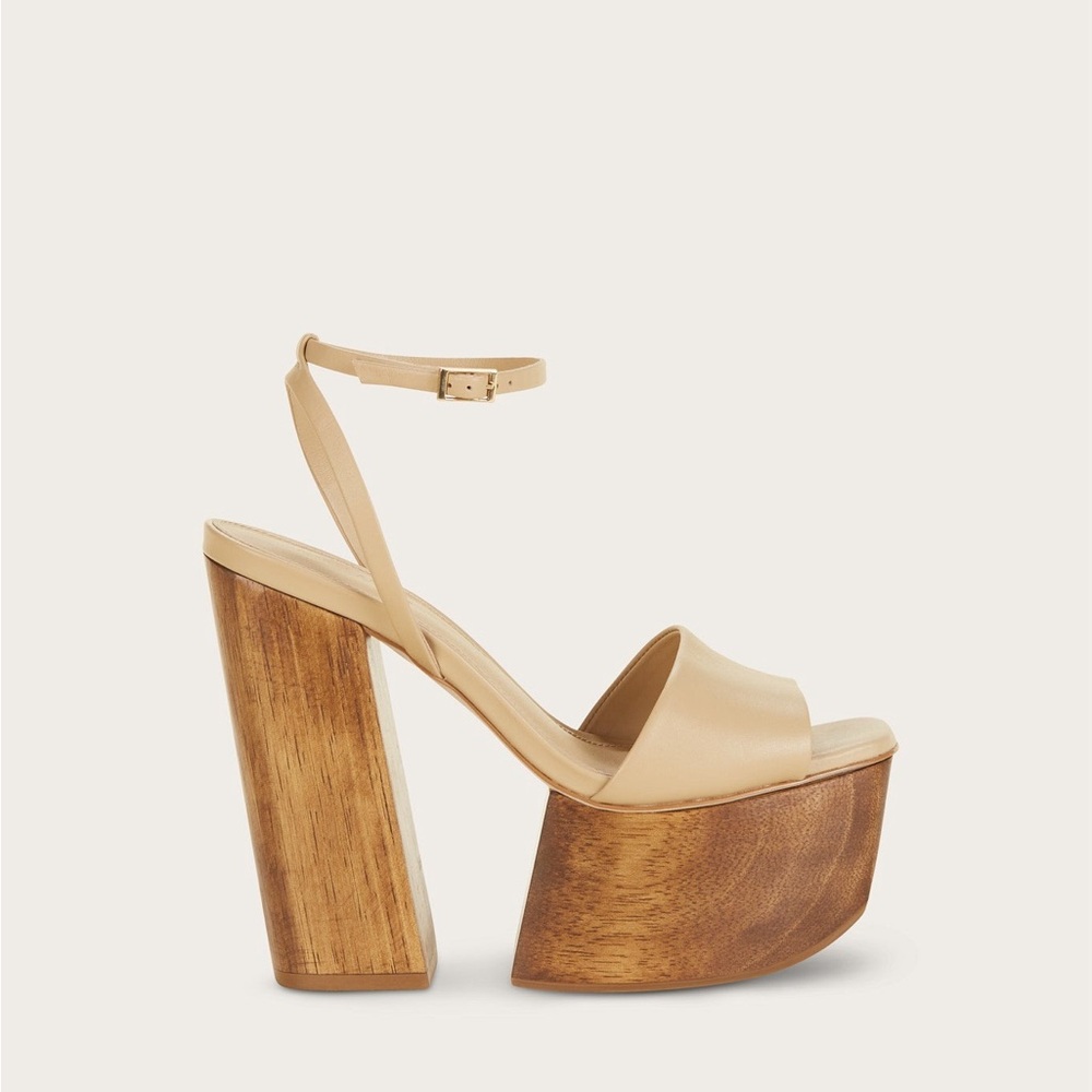 Cult Gaia Shauna Platform | Sand size 39 NWT